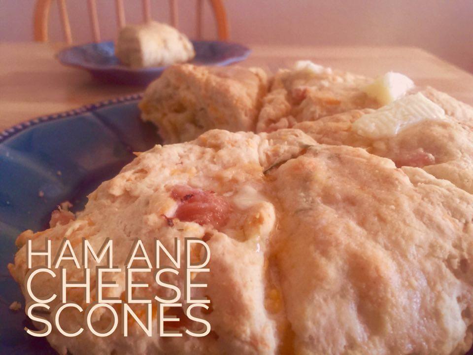 Recipe: Ham and Cheese Scones