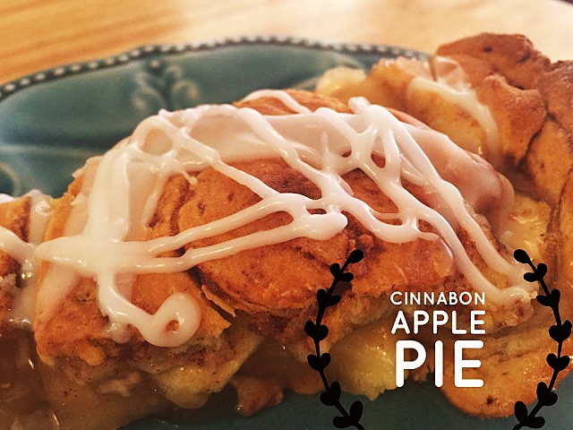 Recipe:  Cinnabon Apple Pie
