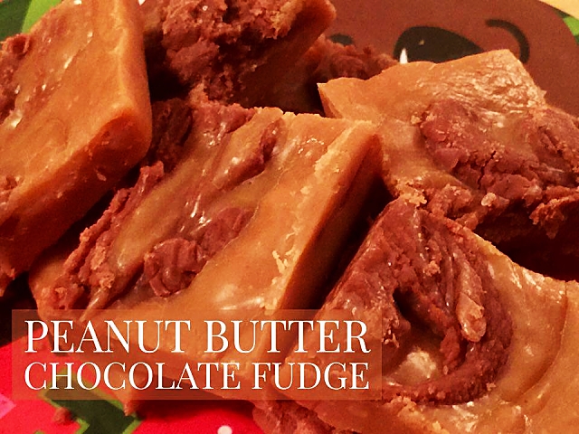 ​​Holiday Recipes - Peanut Butter Chocolate Fudge