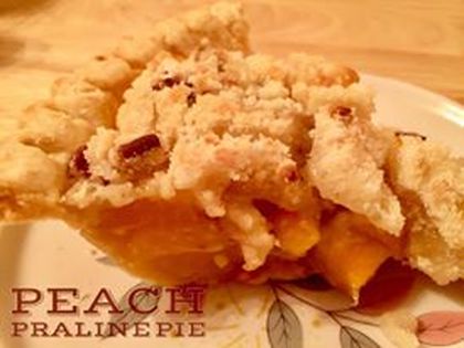 Recipe:  Peach Praline Pie