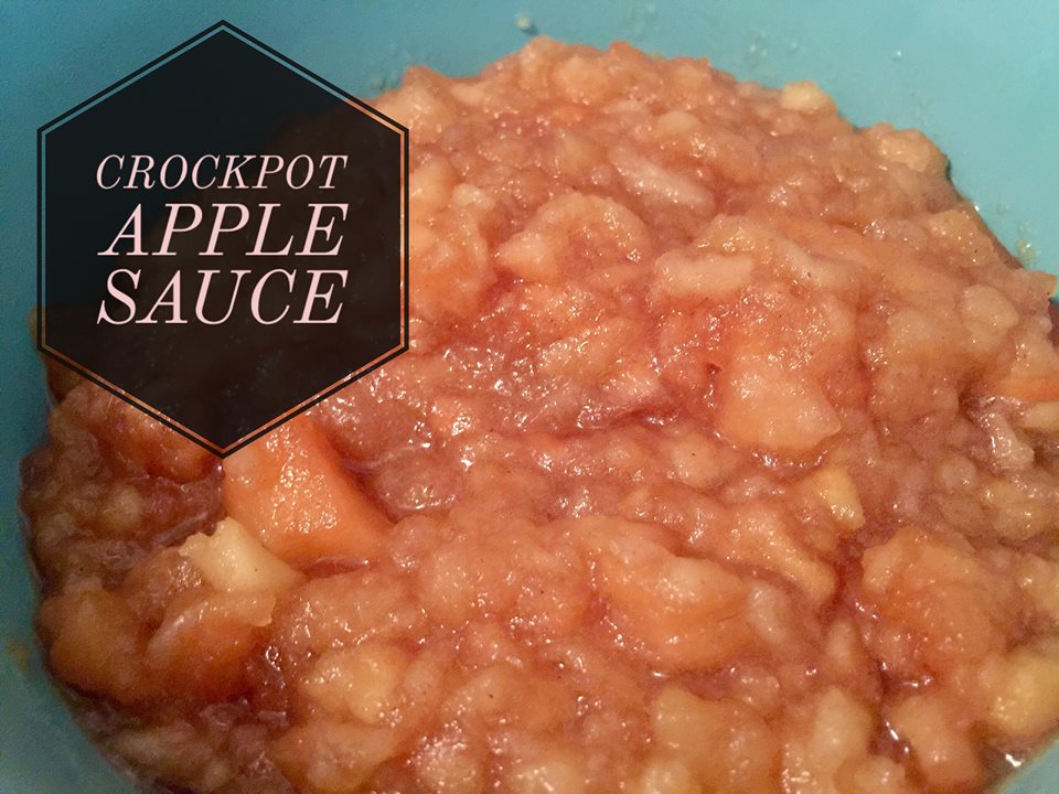 Recipe:  Crockpot Applesauce