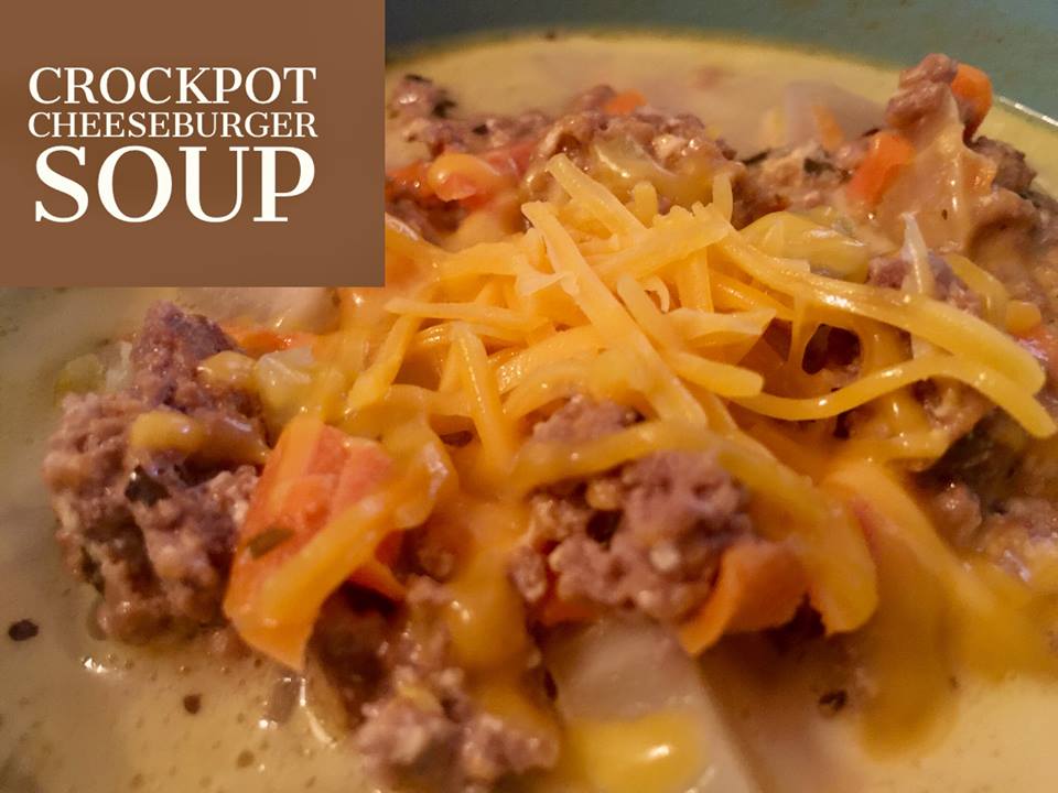 Recipe: Crockpot Cheeseburger Soup