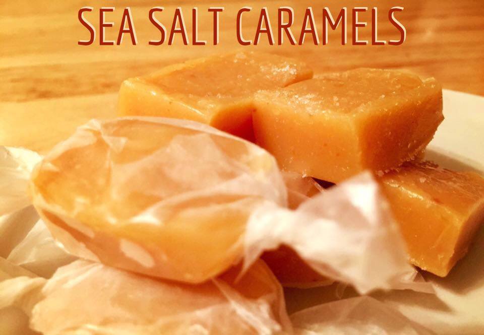 Holiday Recipes - Sea Salt Caramels