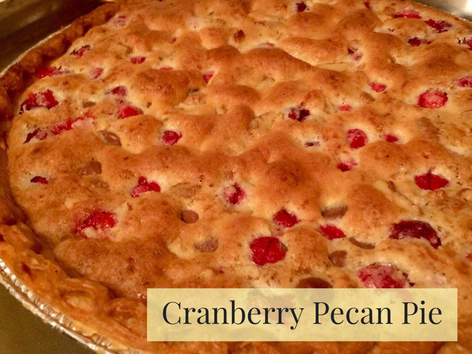​Holiday Recipes - Cranberry Pecan Pie