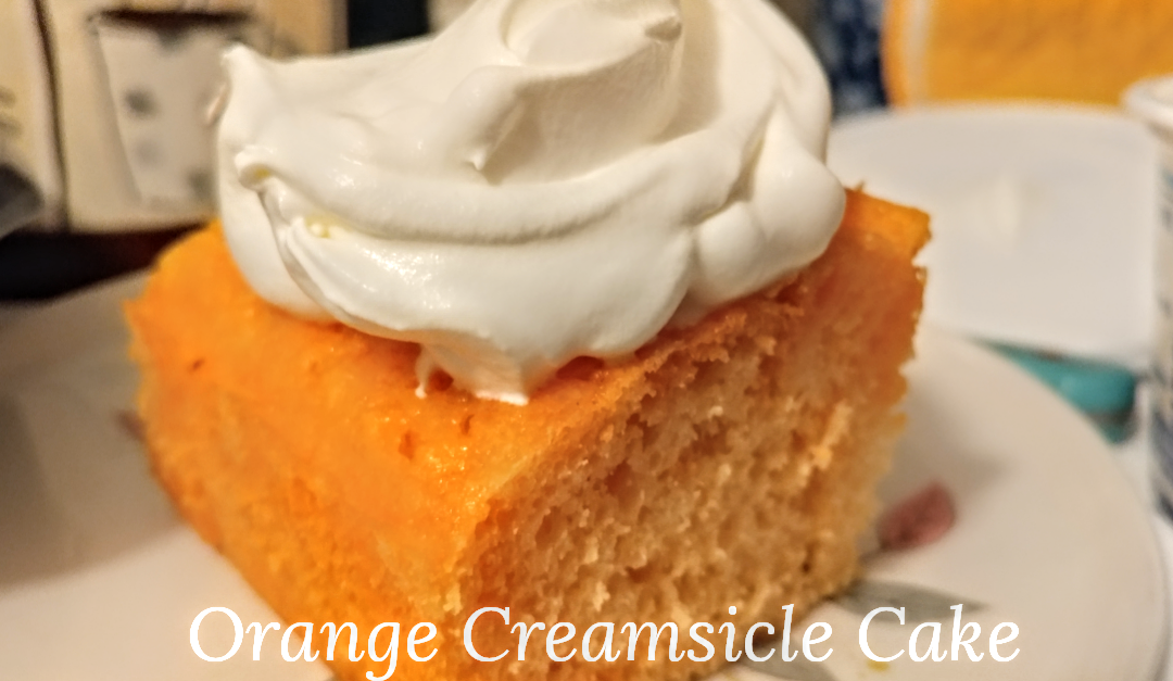Recipe: Orange Creamsicle Cake