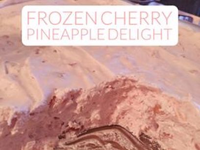 Recipe: Frozen Cherry Pineapple Delight