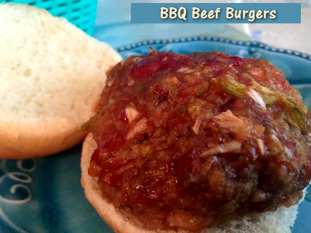 Recipe: BBQ Beef Burgers