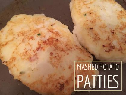 Recipe:  Mashed Potato Patties