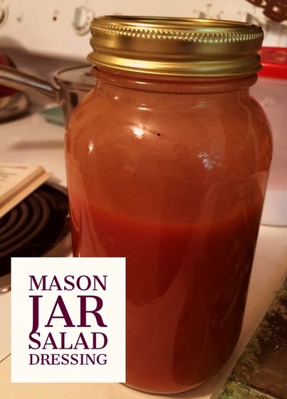 Recipe:  Mason Jar Salad Dressing