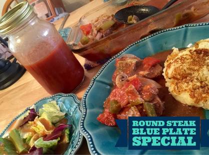 Recipe:  Round Steak Special
