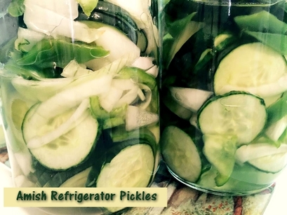 Recipe: Amish Refrigerator Pickles