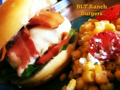 Recipe:  BLT Ranch Burgers
