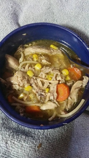 Oven Baked Chicken Soup