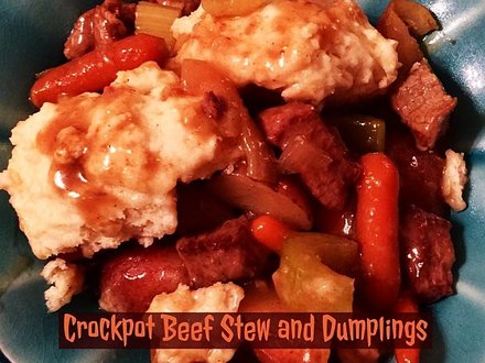 Recipe: Crockpot Beef Stew and Dumplings