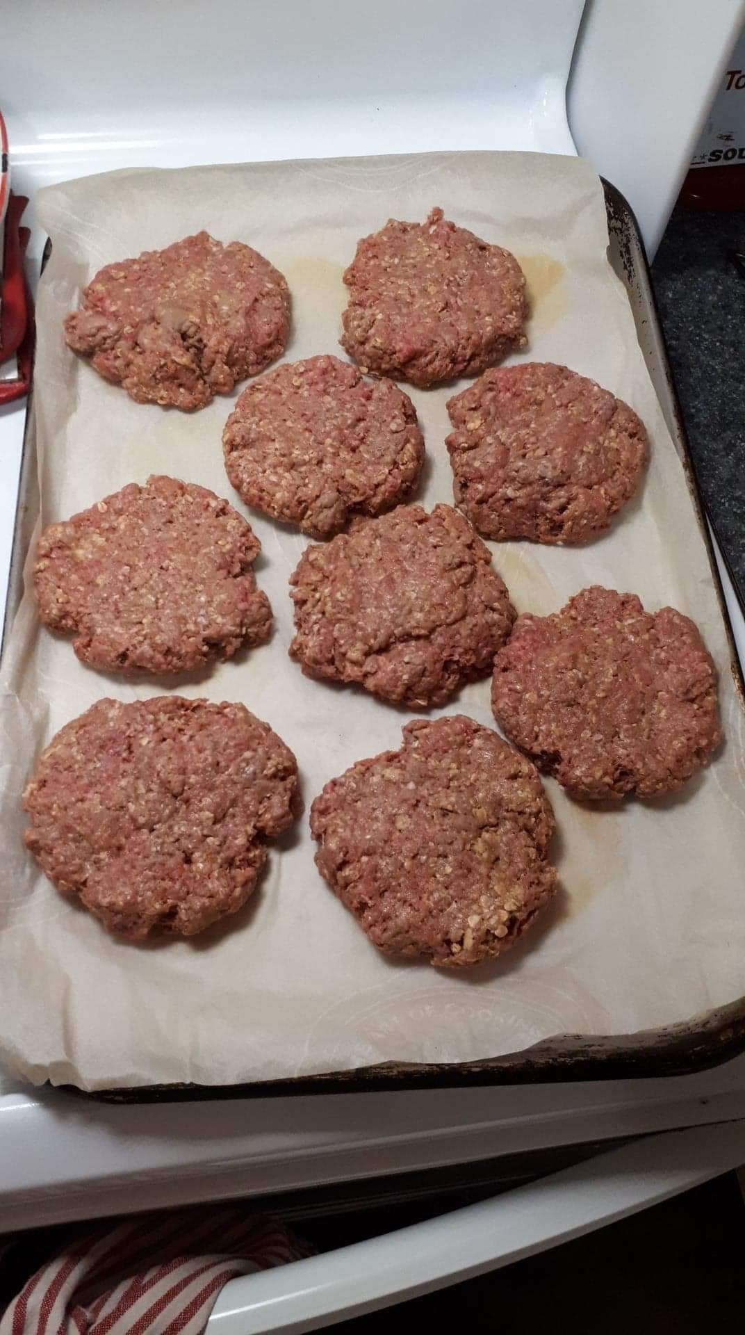 Homemade Hamburgers