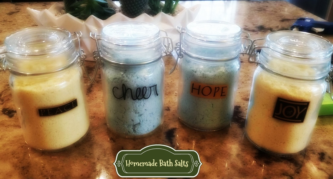 Gifts from the Kitchen - Homemade Bath Salts