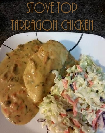 Recipe:  Stove Top Tarragon Chicken